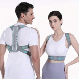 Back Support Posture Corrector For Women Men, Shoulder Supports & Immobilizers Scoliosis And Hunchback Adjustable Belt Back Brace For Lower Back (Option: XL)