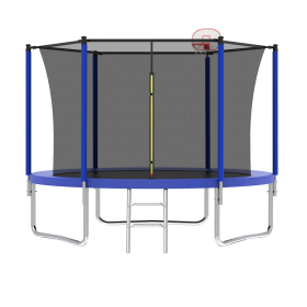 8FT TRAMPOLINE Blue (Option: Blue)